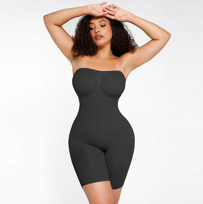 Seamless Sculpt Strapless Shortie Butt Lift Shapewear