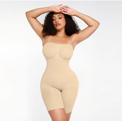 Seamless Sculpt Strapless Shortie Butt Lift Shapewear