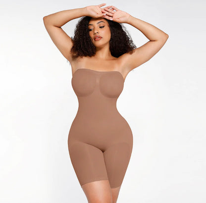 Seamless Sculpt Strapless Shortie Butt Lift Shapewear